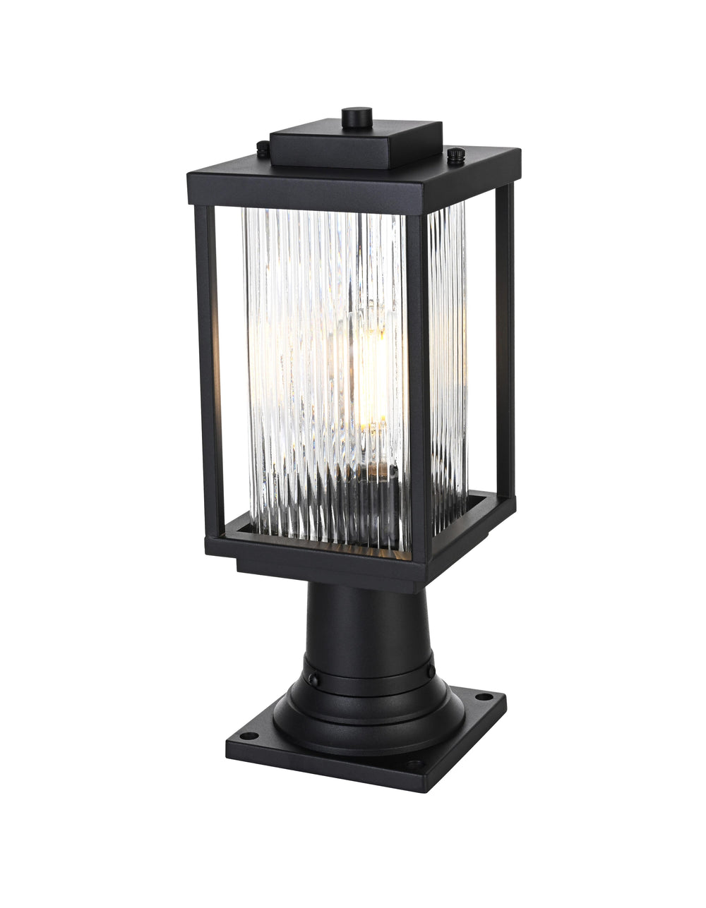 Ludlow Outdoor Post Light by Elegant - view 2