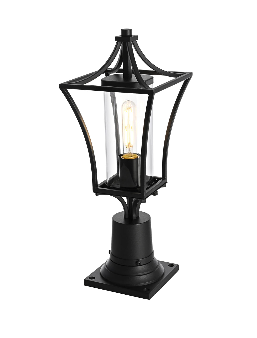 Belgrade Outdoor Post Light by Elegant - view 2