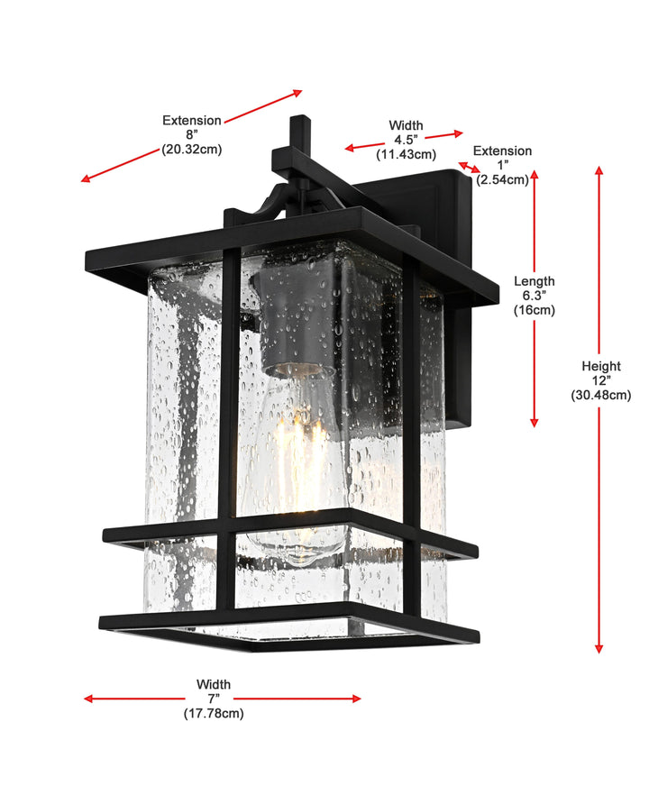 Miller Outdoor Wall Light by Elegant - view 8