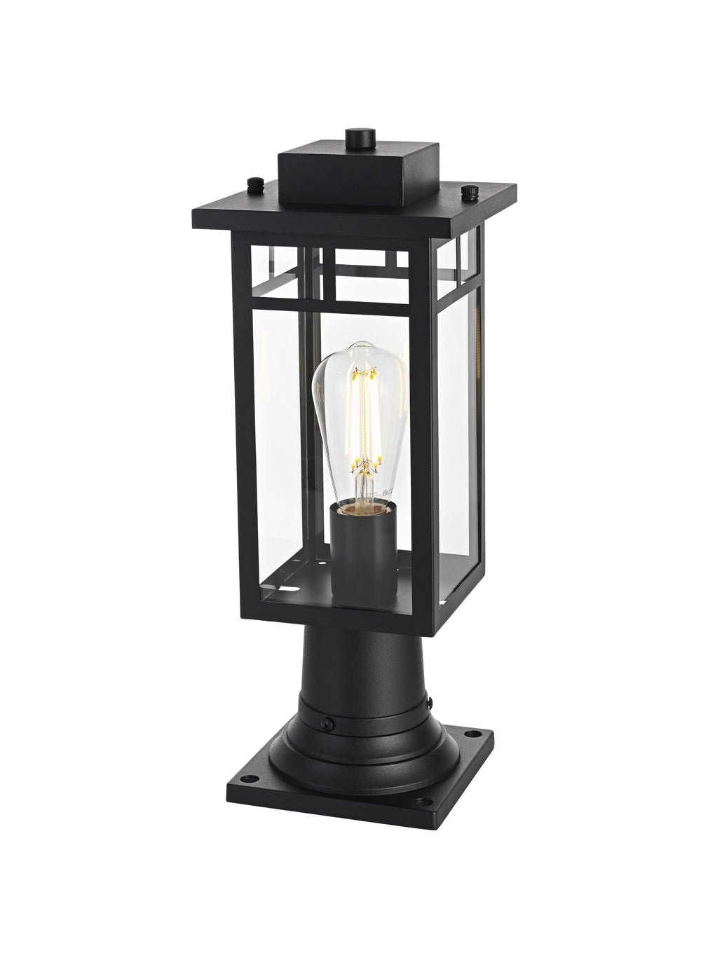 Mercer Outdoor Post Light by Elegant - view 2