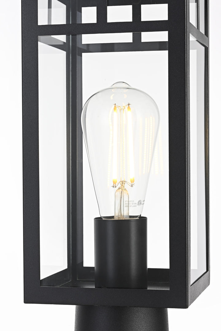 Mercer Outdoor Post Light by Elegant - view 3