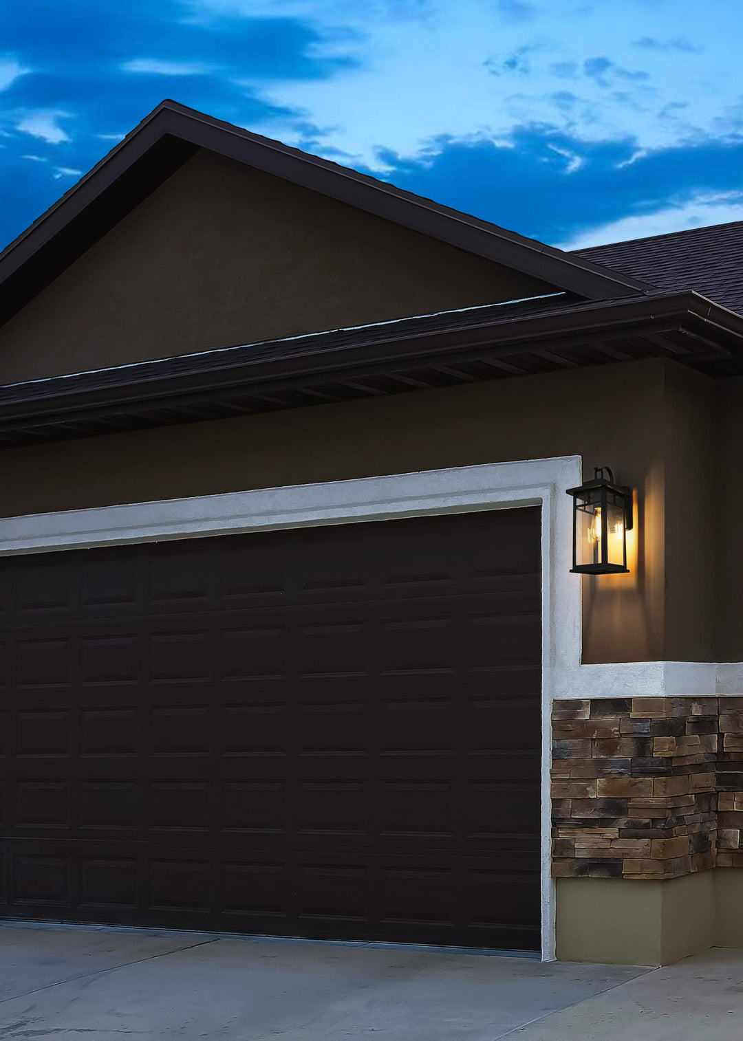 Mercer Outdoor Wall Light by Elegant - view 2