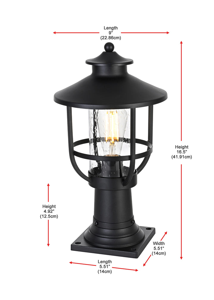 Janney Outdoor Post Light by Elegant - view 7