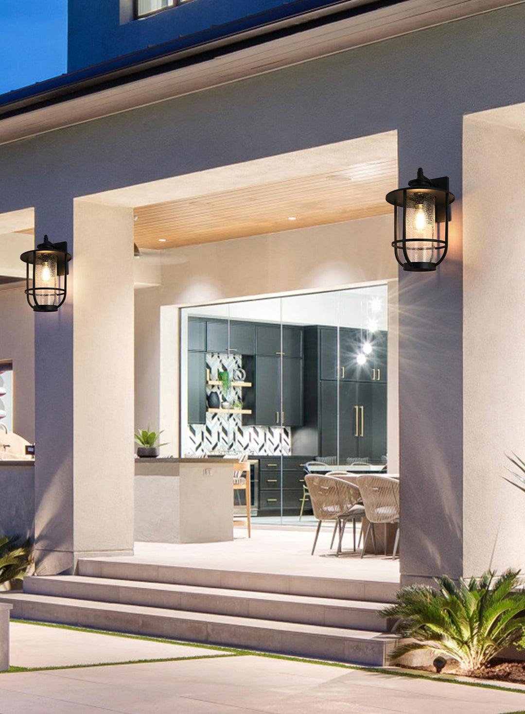 Janney Outdoor Wall Light by Elegant - view 10