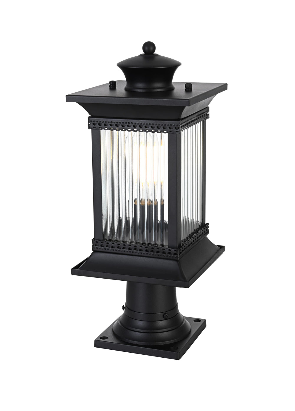 Collins Outdoor Post Light by Elegant - view 2