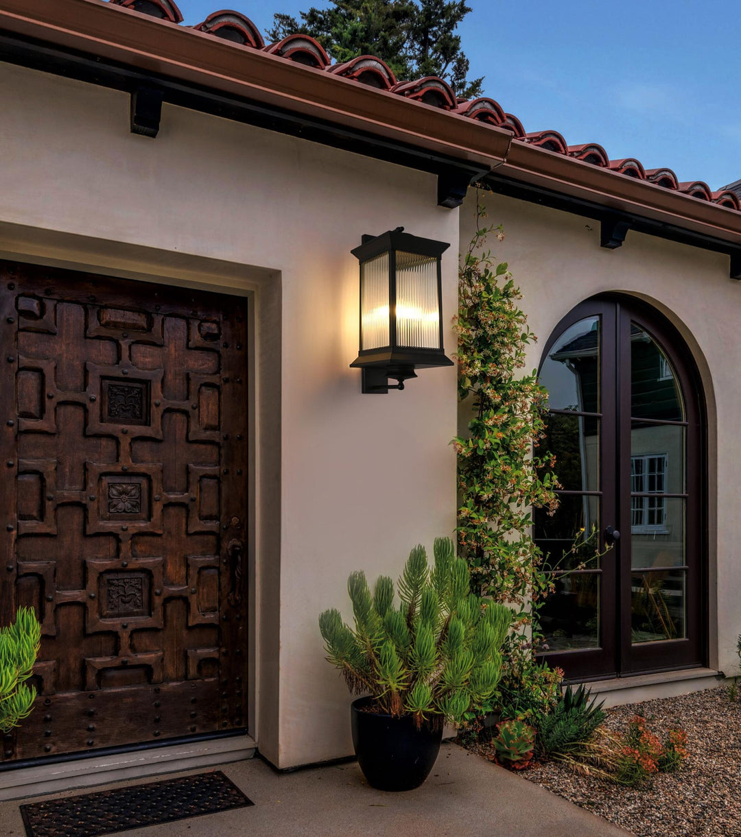 Collins Outdoor Wall Light by Elegant - view 10