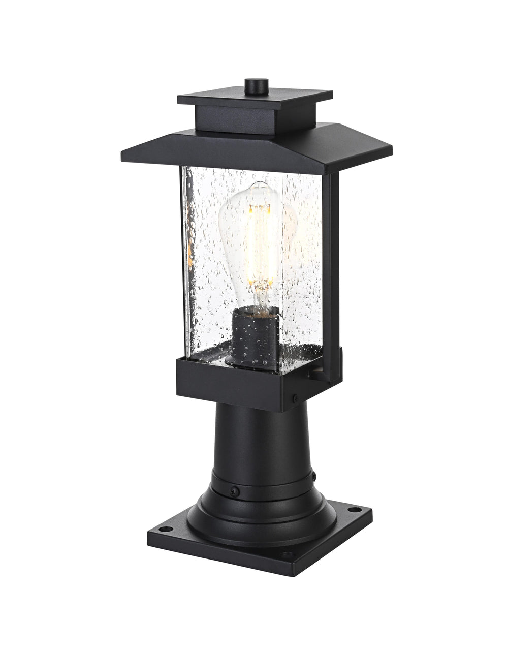 Tioga Outdoor Post Light by Elegant - view 2