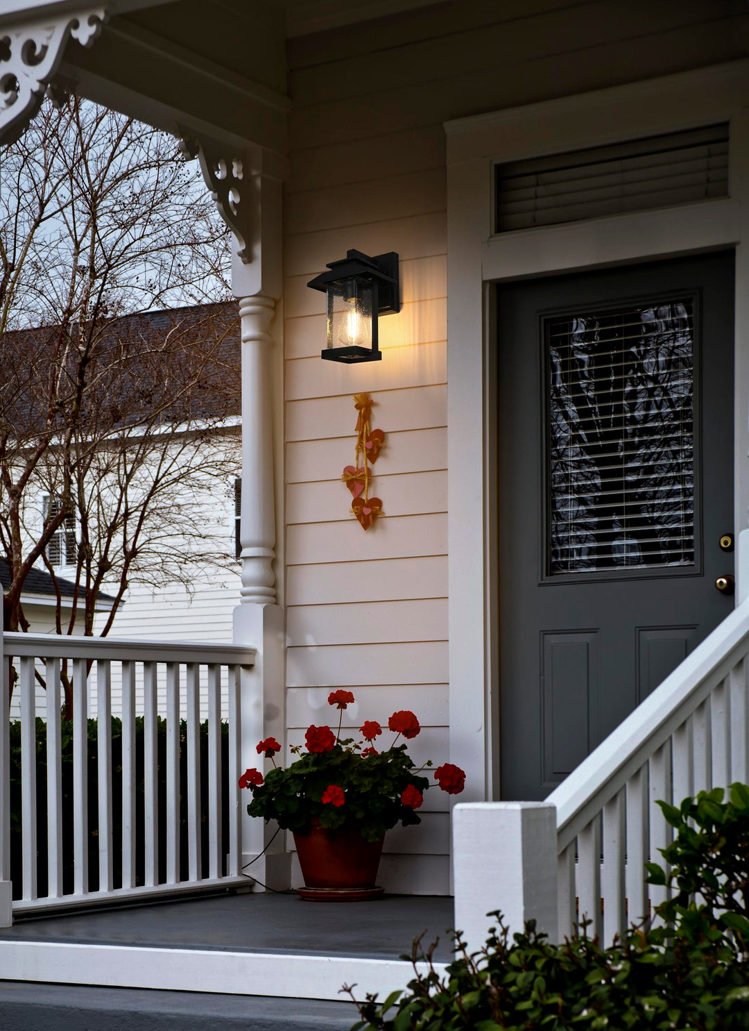 Tioga Outdoor Wall Light by Elegant - view 2