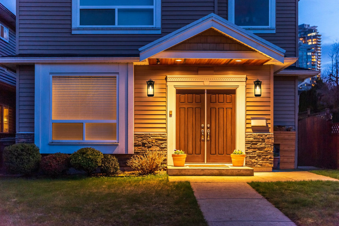 Cambria Outdoor Wall Light by Elegant - view 2