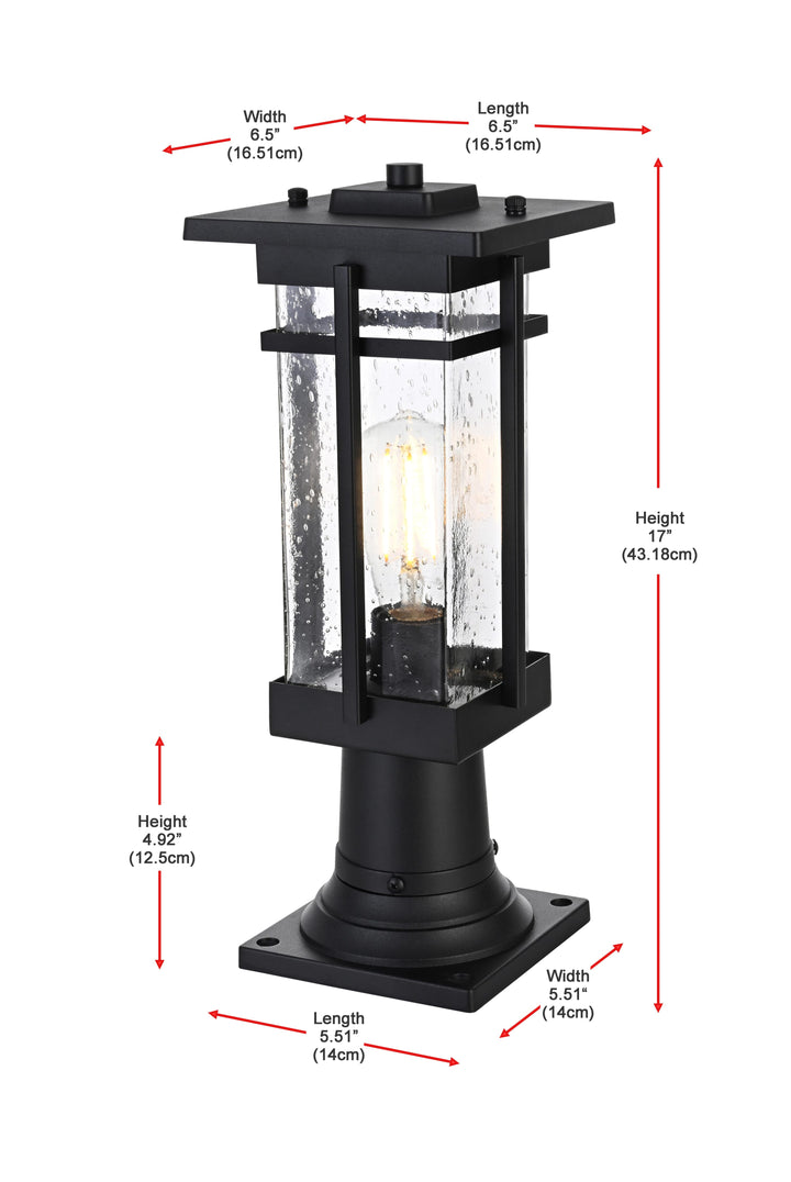 Livingston Outdoor Post Light by Elegant - view 7