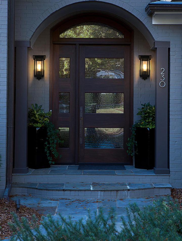 Melvale Outdoor Wall Light by Elegant - view 2
