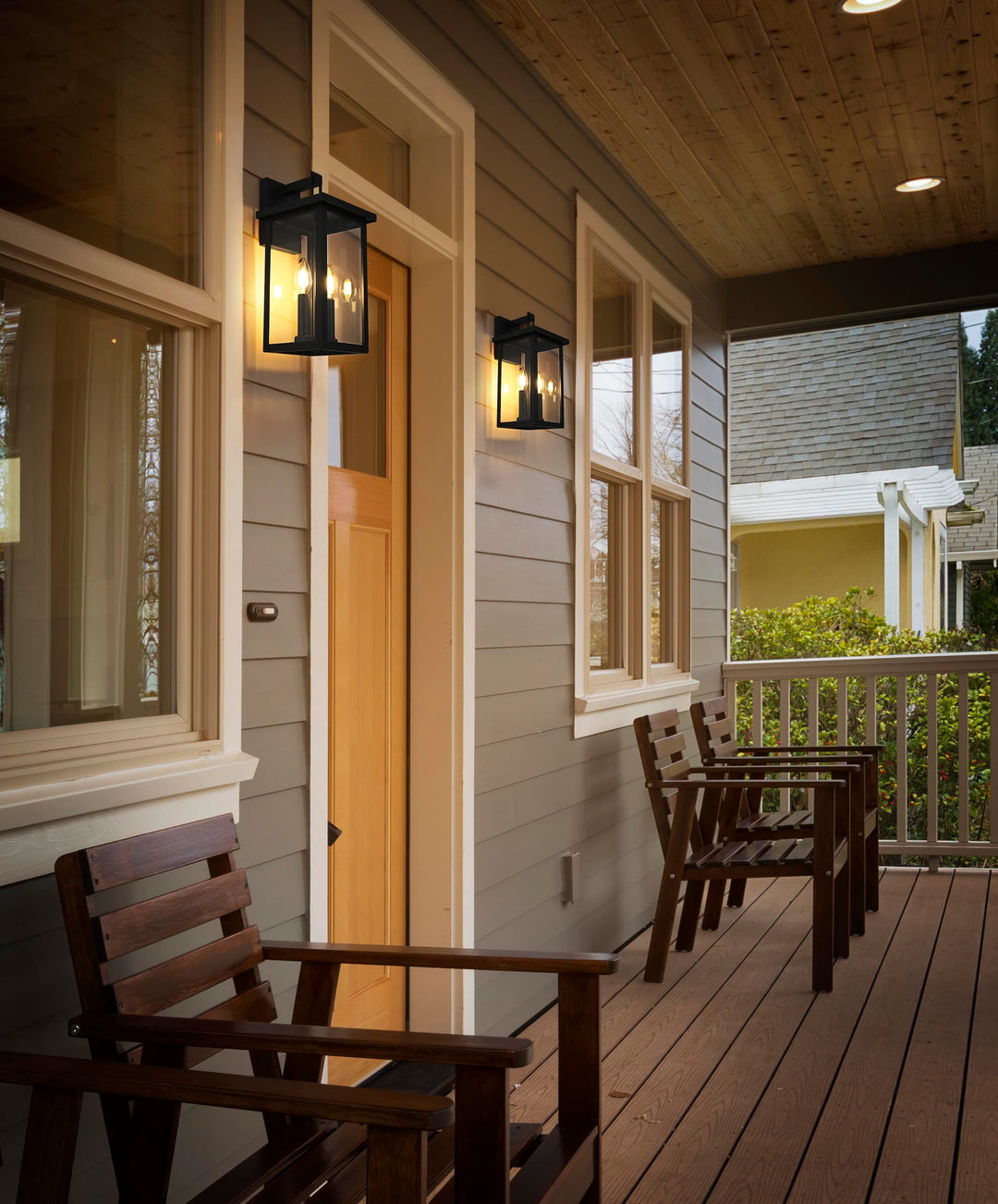 Venango Outdoor Wall Light by Elegant - view 10