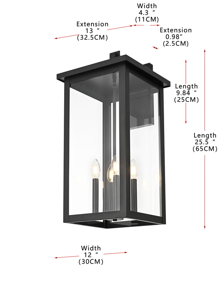 Venango Outdoor Wall Light by Elegant - view 32