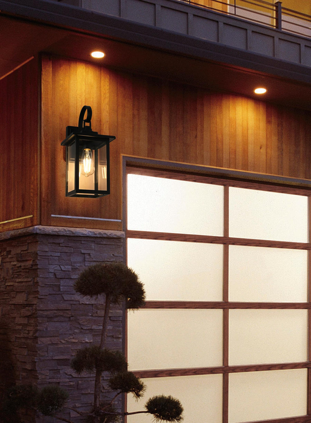 Carlisle Outdoor Wall Light by Elegant - view 2