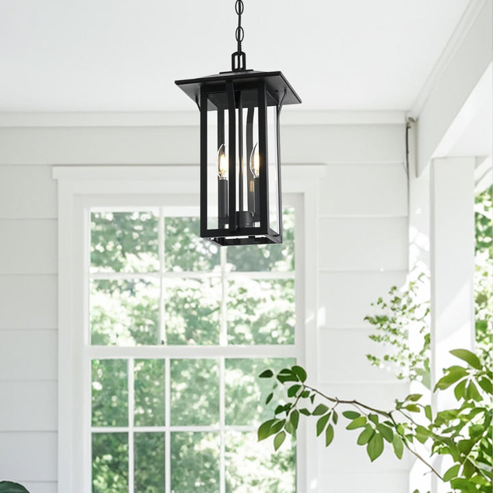 Thayer Outdoor Pendant by Elegant - view 2