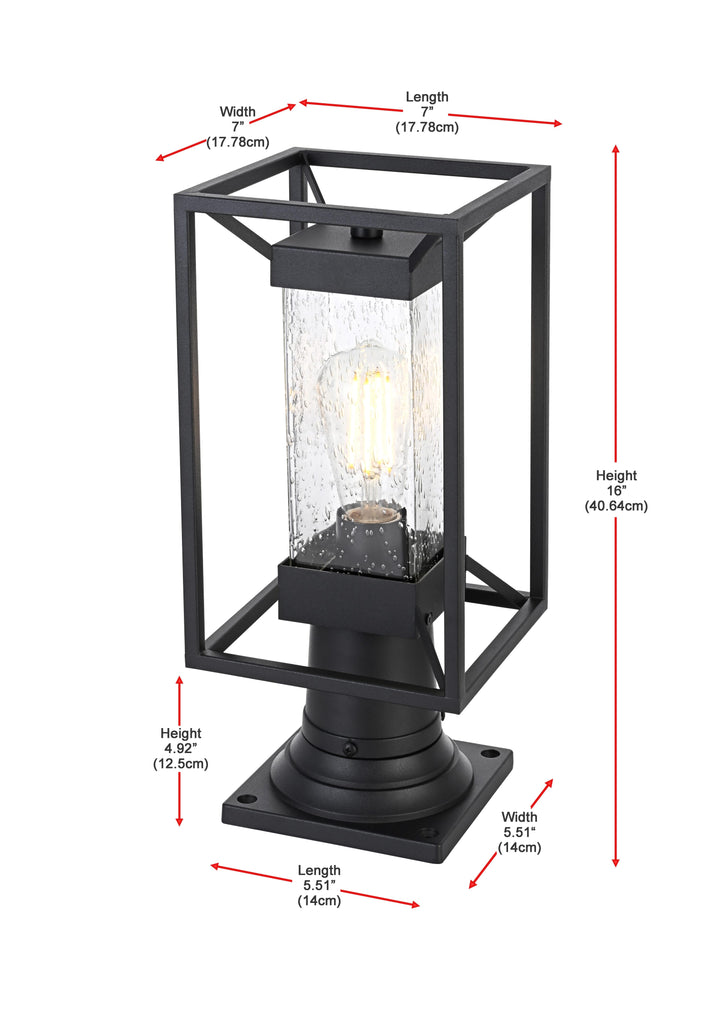 Willington Outdoor Post Light by Elegant - view 7