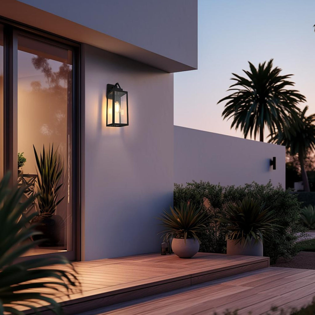 Hilton Outdoor Wall Light by Elegant - view 2