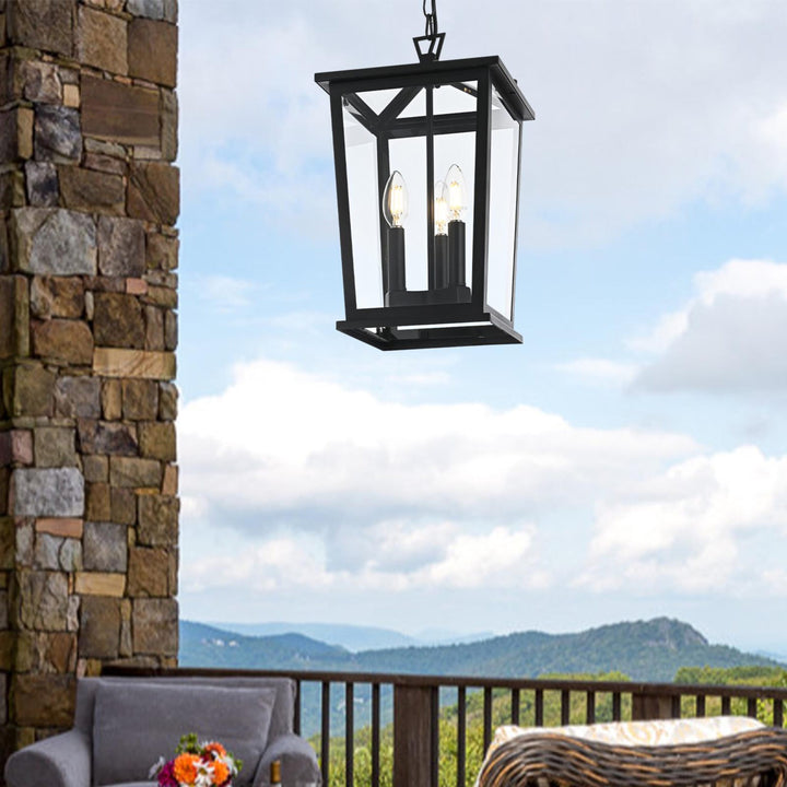 Cayman Outdoor Pendant by Elegant - view 11