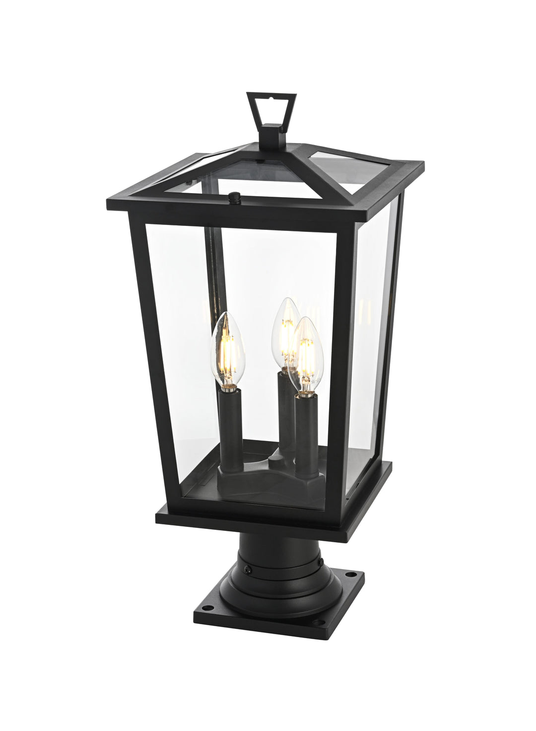 Cayman Outdoor Post Light by Elegant - view 9