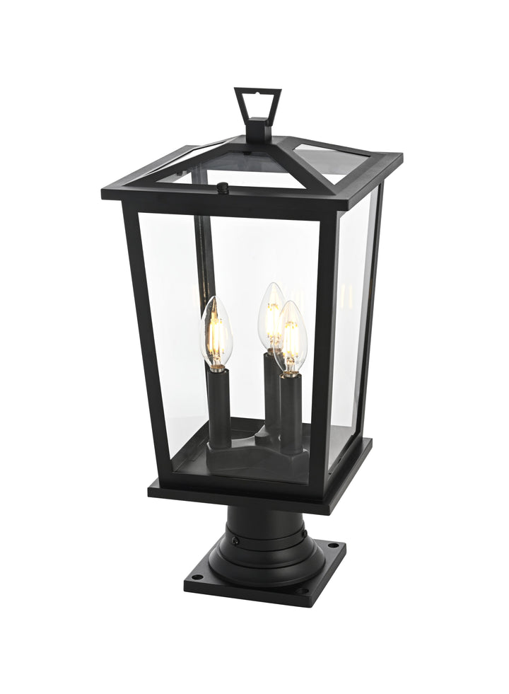 Cayman Outdoor Post Light by Elegant - view 9