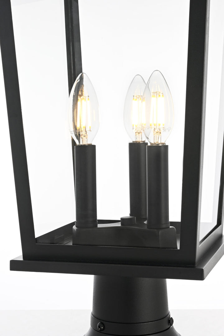 Cayman Outdoor Post Light by Elegant - view 10