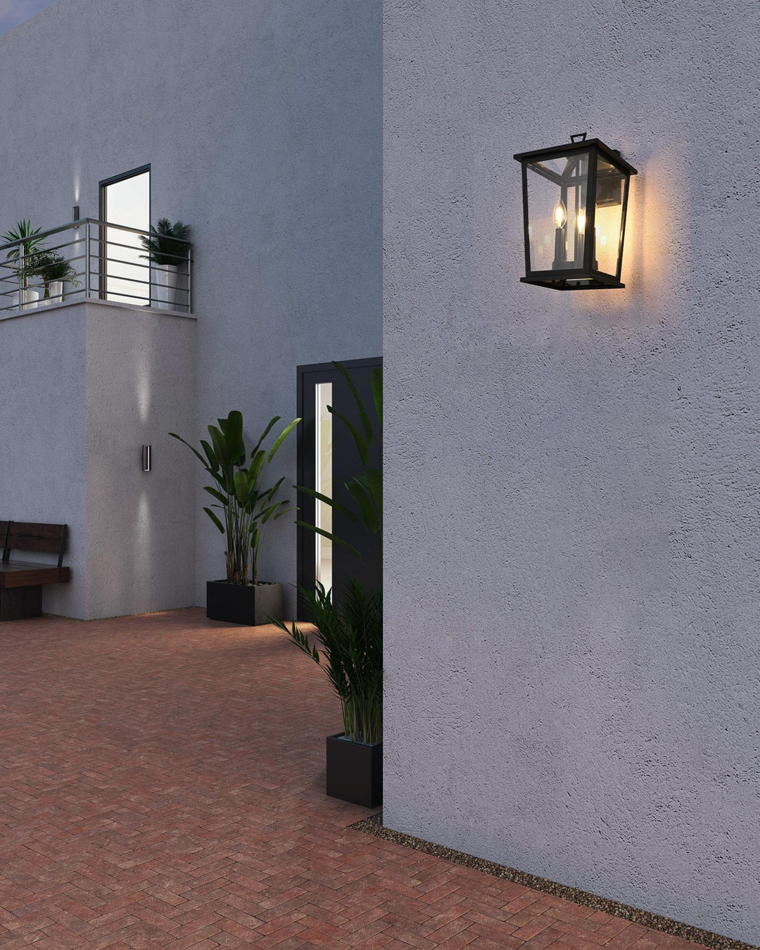 Cayman Outdoor Wall Light by Elegant - view 10