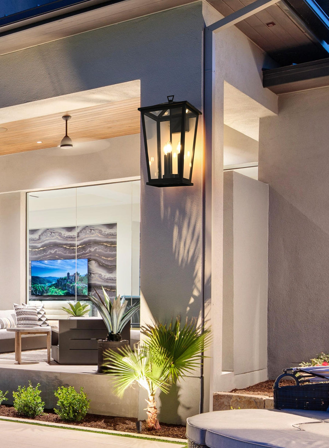 Berks Outdoor Wall Light by Elegant - view 26