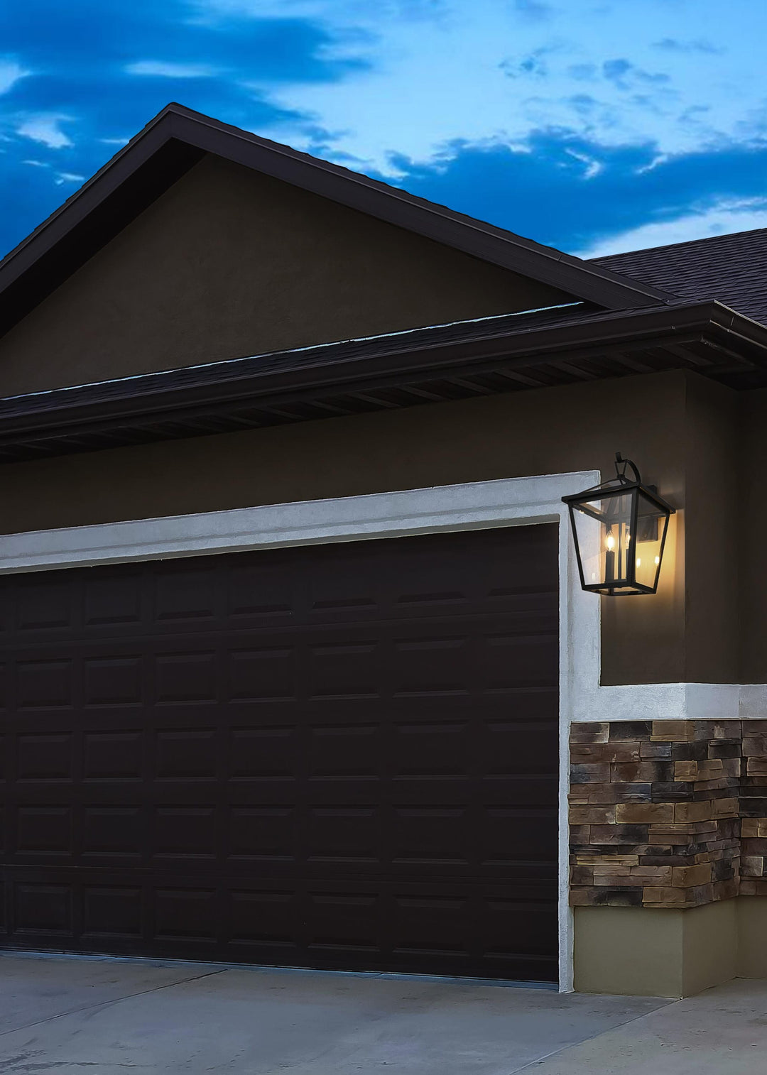 Frankford Outdoor Wall Light by Elegant - view 2