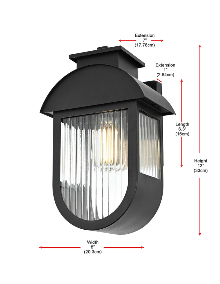 Albert Outdoor Wall Light by Elegant - view 8