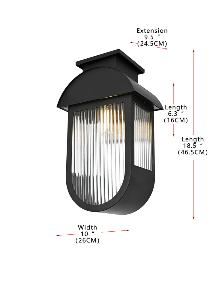 Albert Outdoor Wall Light by Elegant - view 16