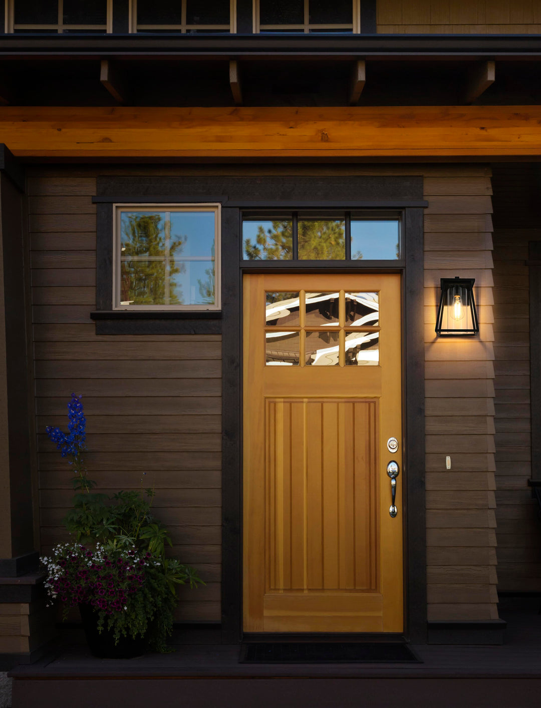 Lambert Outdoor Wall Light by Elegant - view 2