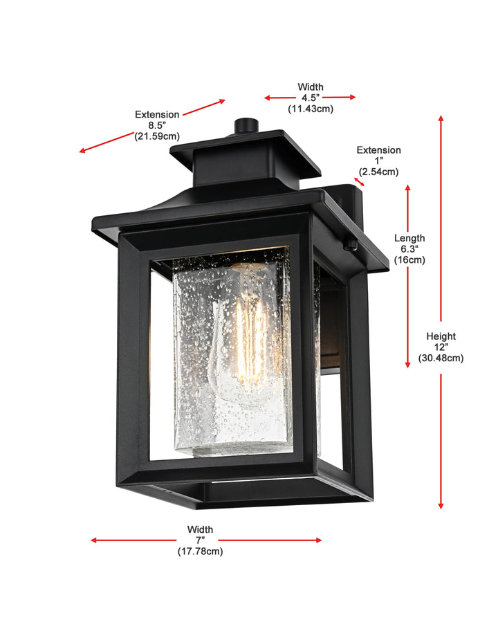 Judson Outdoor Wall Light by Elegant - view 8