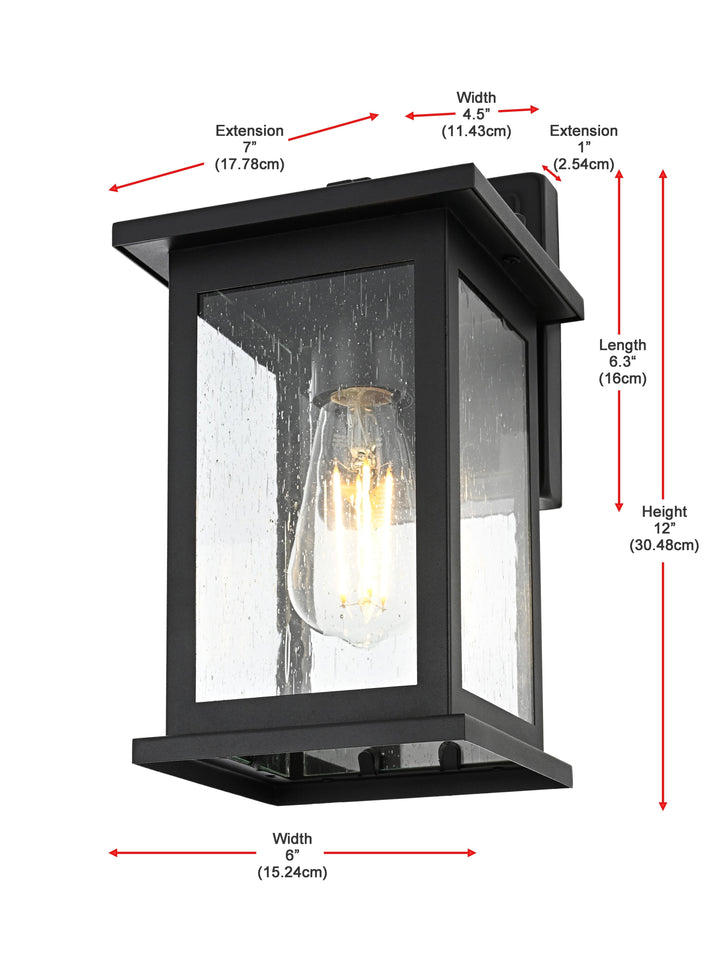 Ringgold Outdoor Wall Light by Elegant - view 8