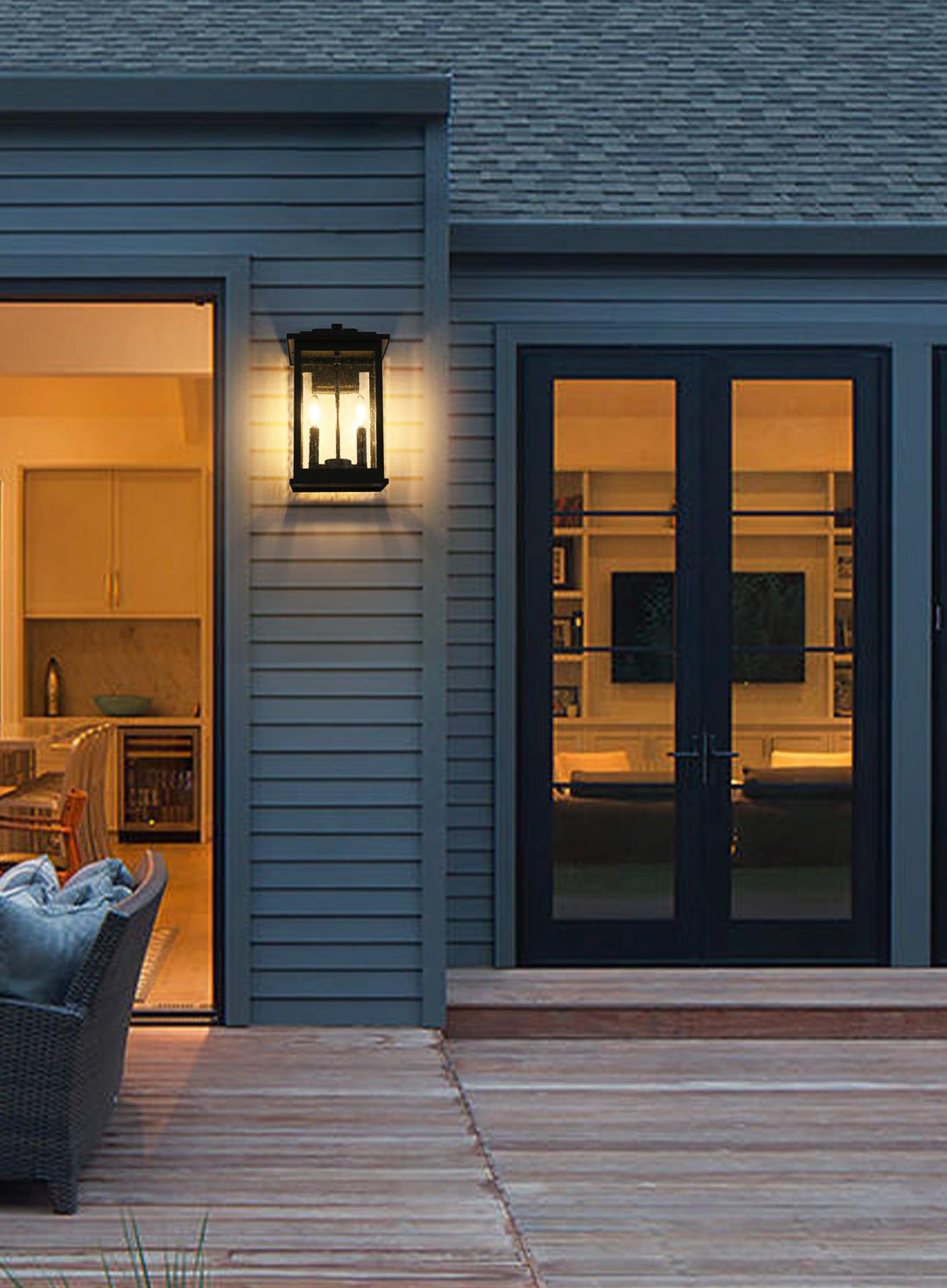 Ringgold Outdoor Wall Light by Elegant - view 10