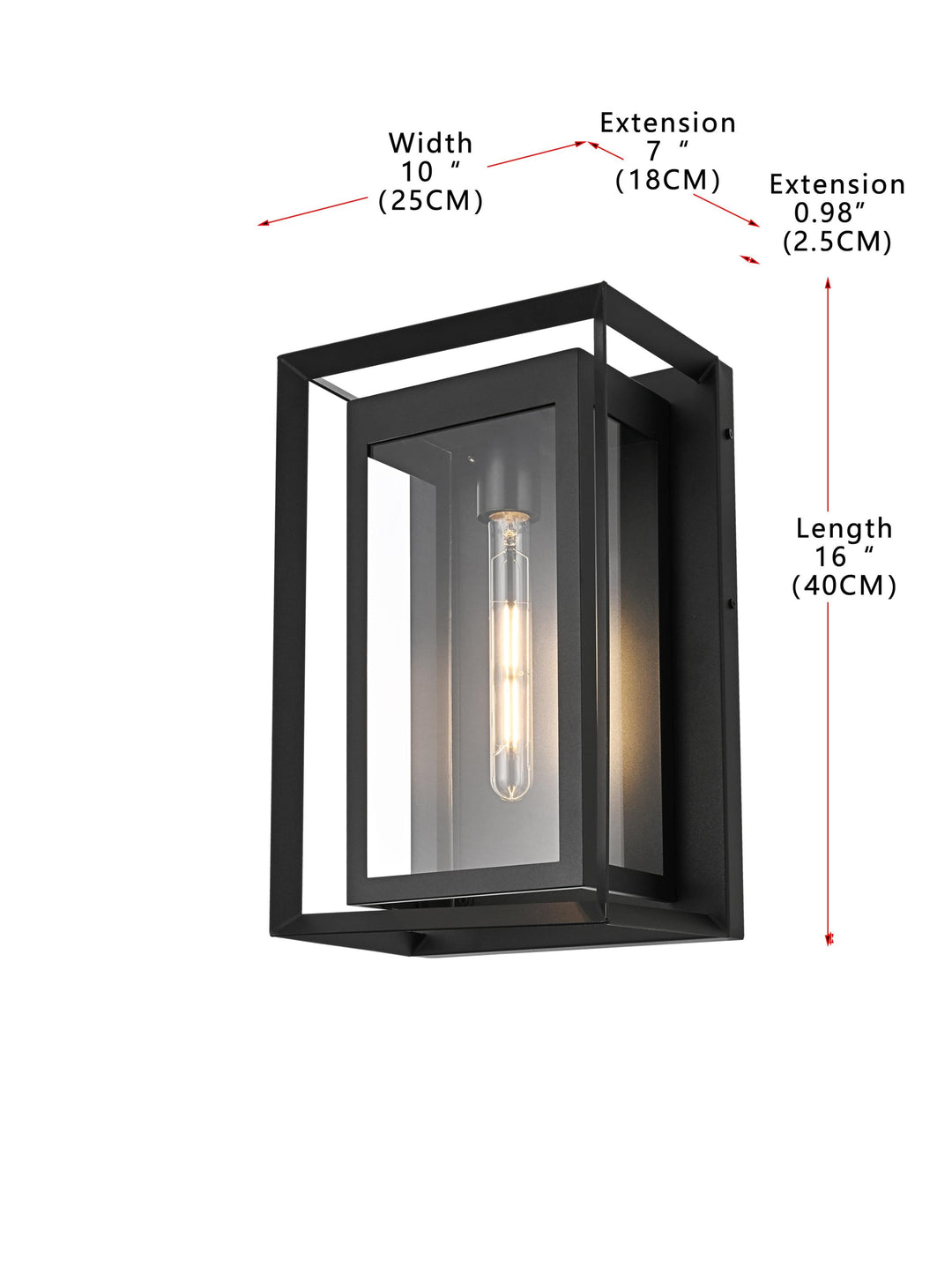 Etting Outdoor Wall Light by Elegant - view 16