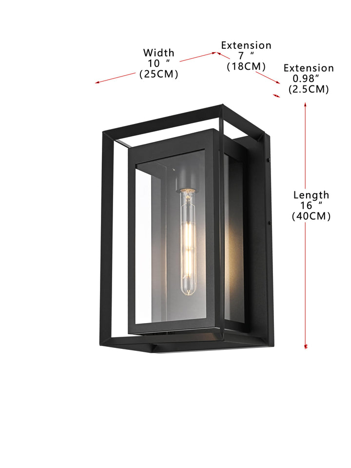 Etting Outdoor Wall Light by Elegant - view 16