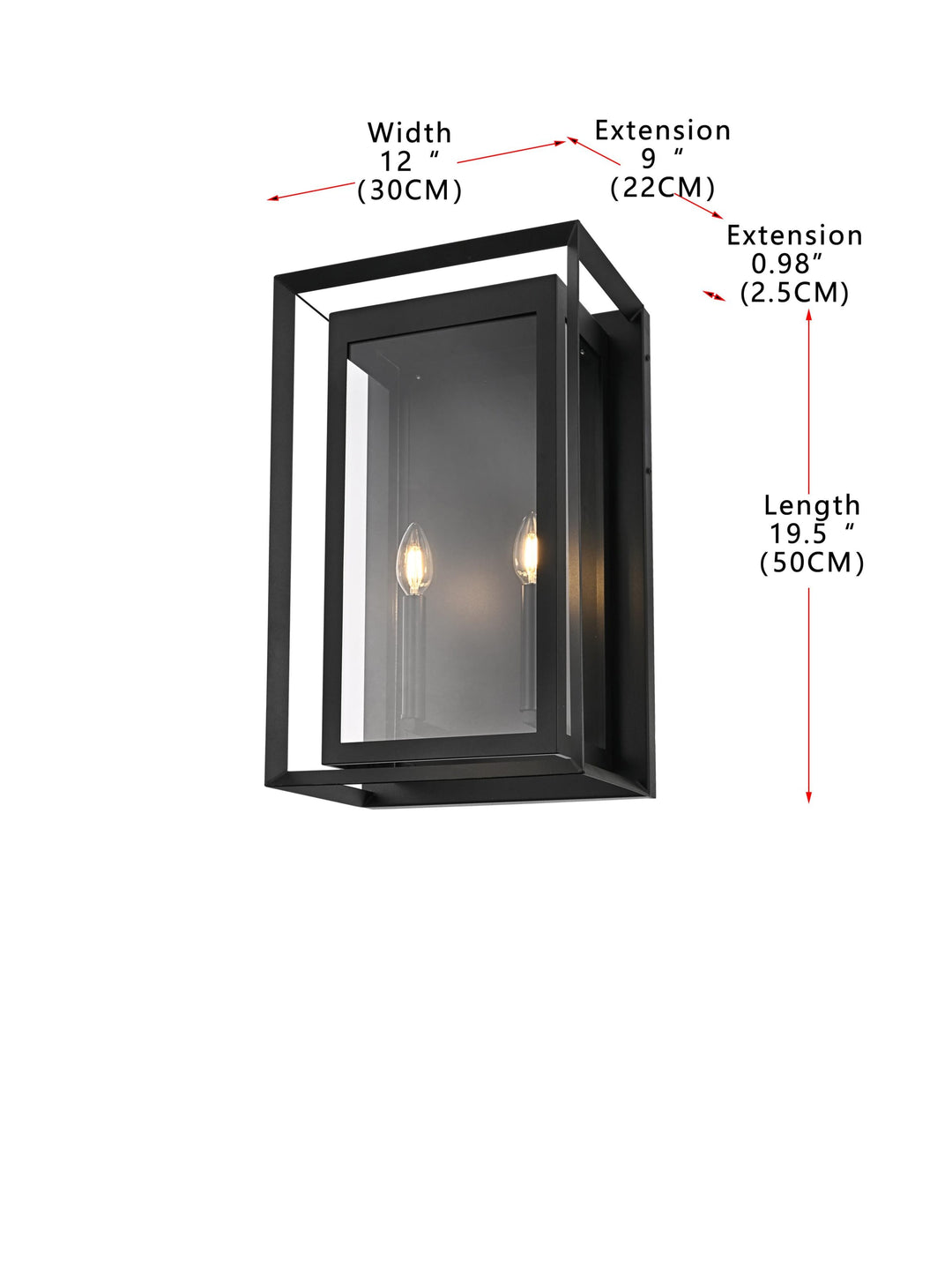 Etting Outdoor Wall Light by Elegant - view 24