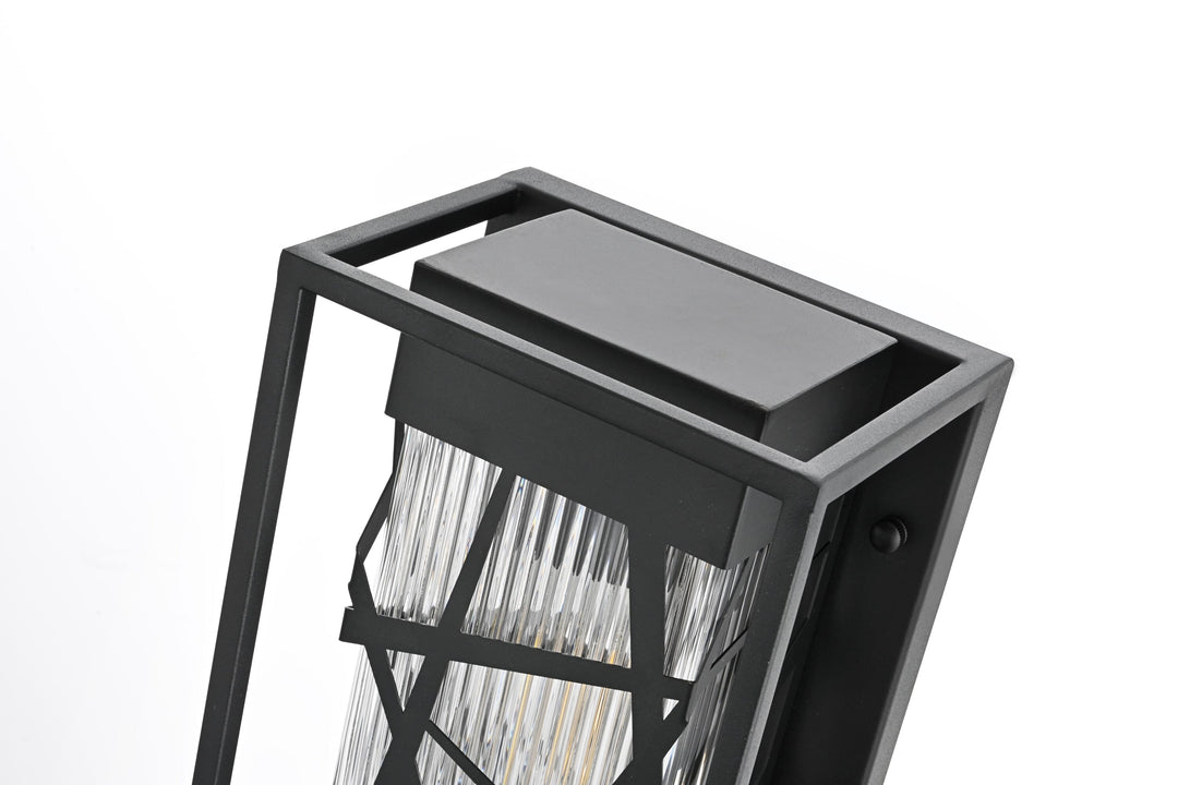 Eyre Outdoor Wall Light by Elegant - view 4