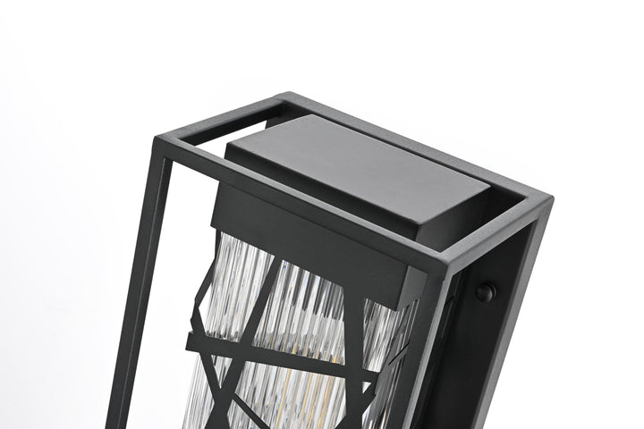 Eyre Outdoor Wall Light by Elegant - view 4