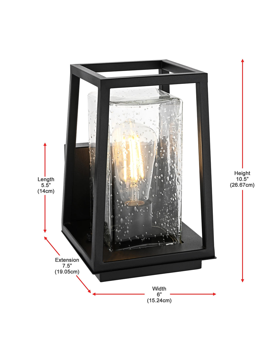 Lehigh Outdoor Wall Light by Elegant - view 16