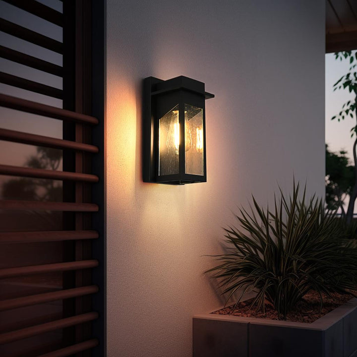Dunton Outdoor Wall Light by Elegant - view 2