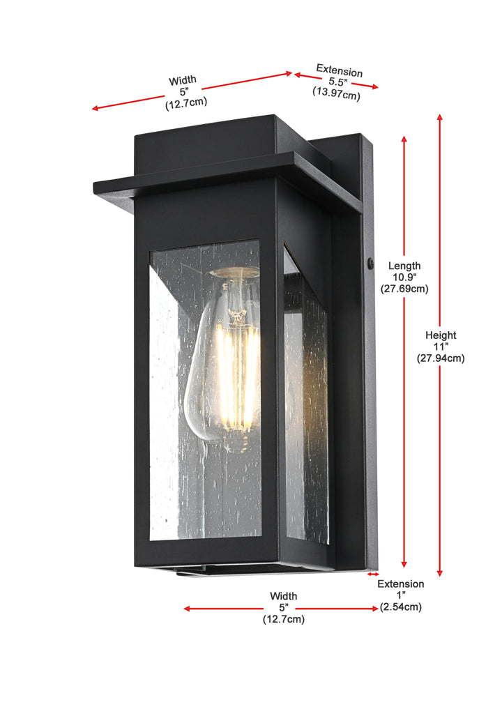 Dunton Outdoor Wall Light by Elegant - view 8