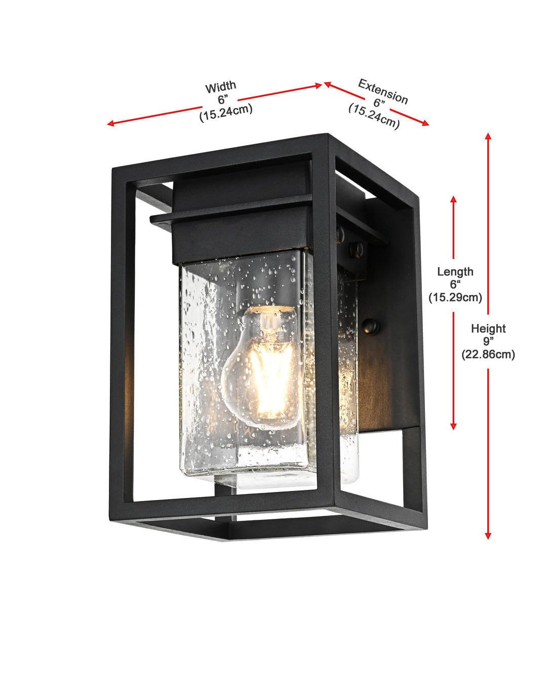 Morse Outdoor Wall Light by Elegant - view 8
