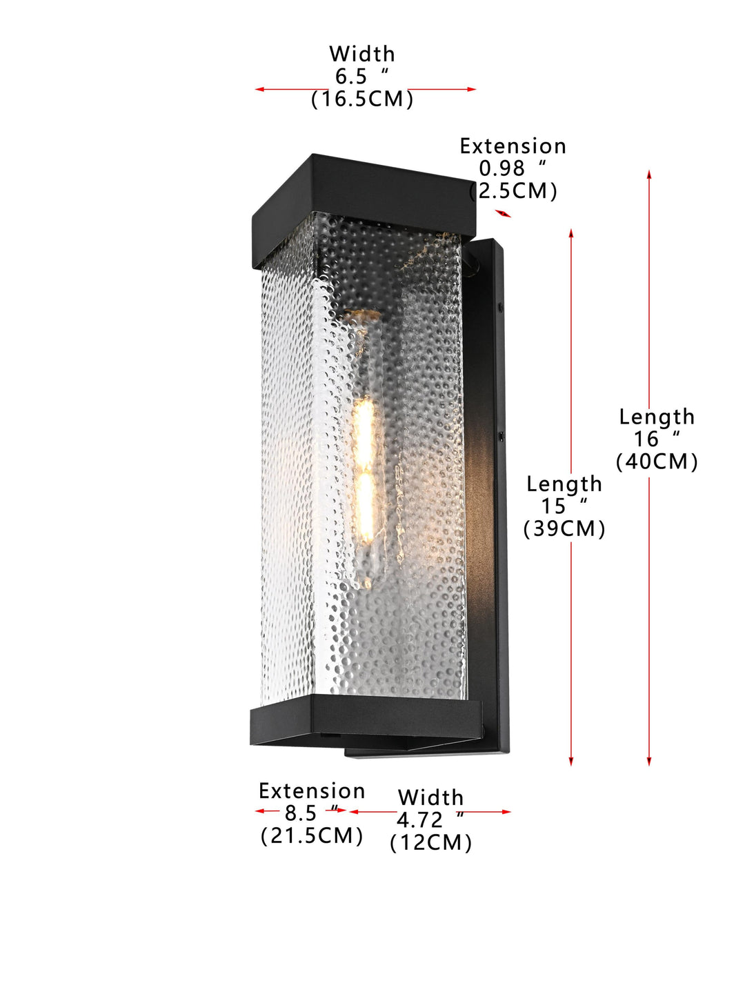 Swain Outdoor Wall Light by Elegant - view 16