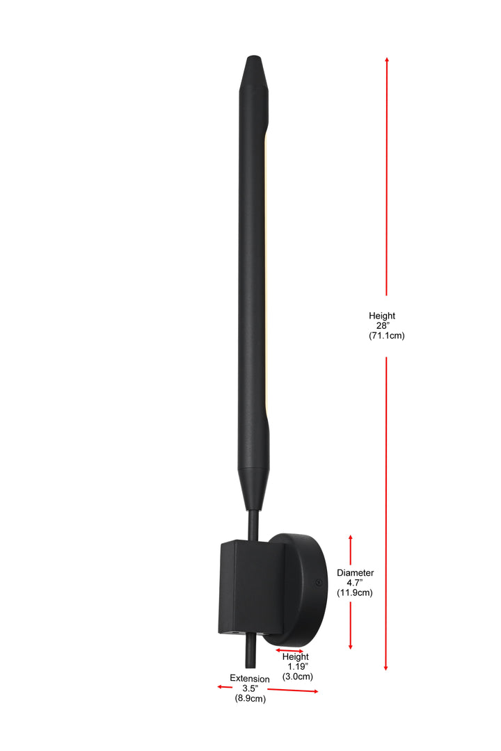 Odin Outdoor Wall Light by Elegant - view 8