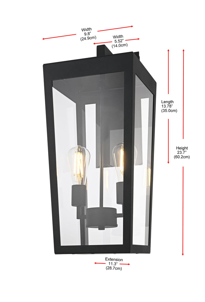 William Outdoor Wall Light by Elegant - view 16