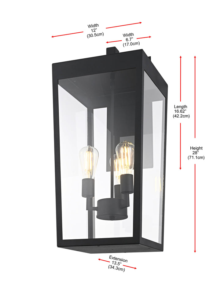 William Outdoor Wall Light by Elegant - view 24