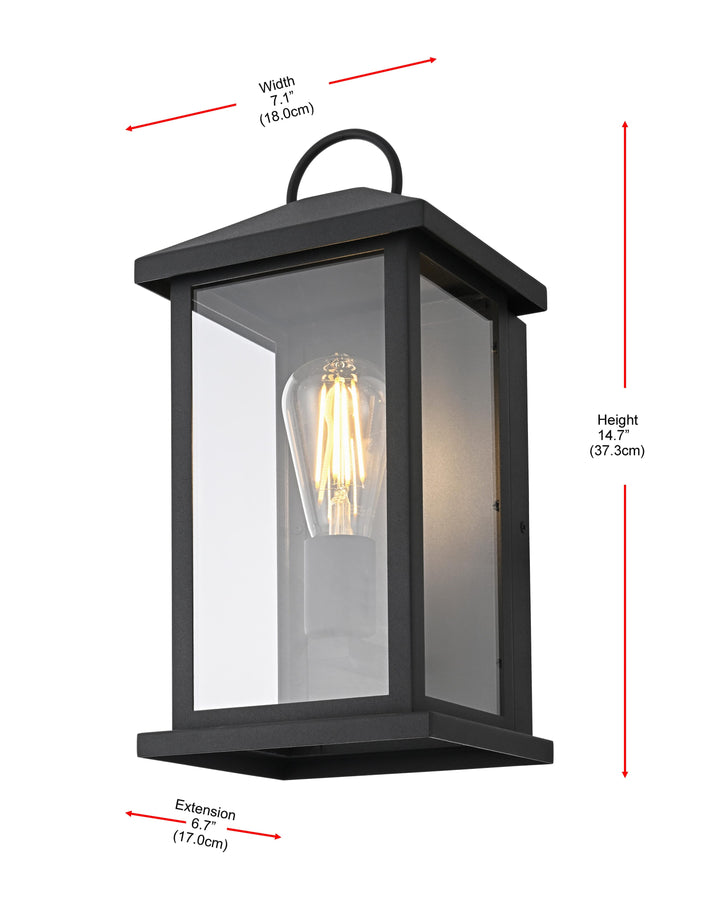 Neil Outdoor Wall Light by Elegant - view 24