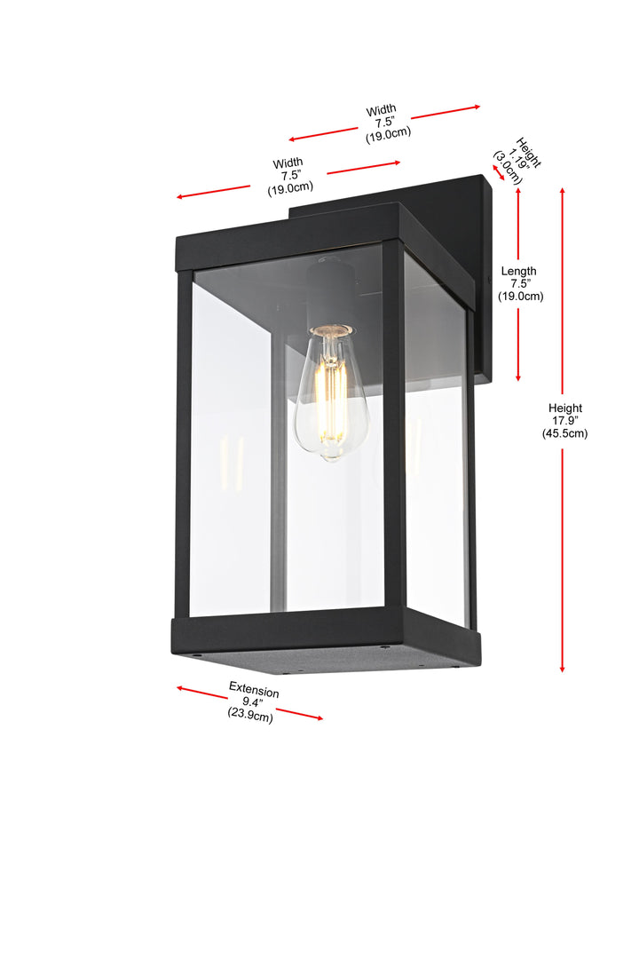 Peter Outdoor Wall Light by Elegant - view 24