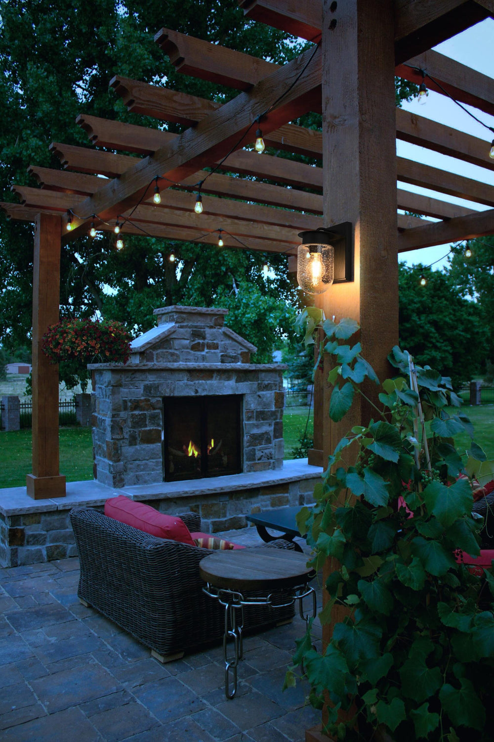 Rafael Outdoor Wall Light by Elegant - view 2